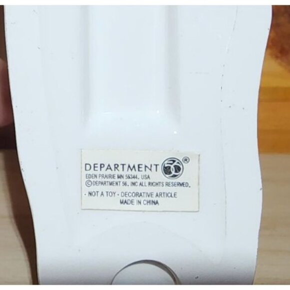 Dept 56 Two for the Road Harley Davidson Motorcycle 54939 Snow Village Blue - Picture 12 of 13